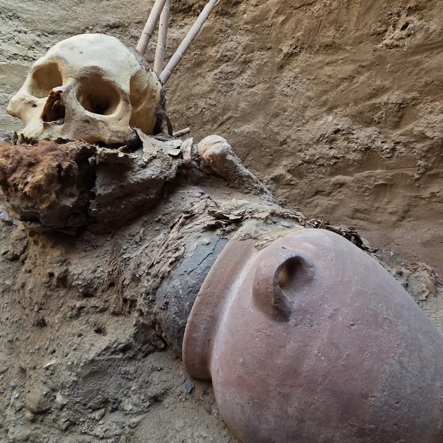 Tumba Chancay en Puente Piedra