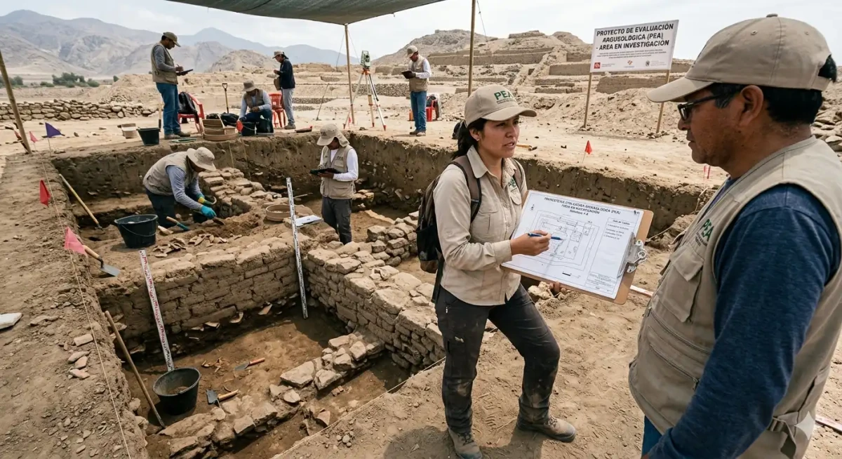 PEA en Perú 2026: Proyecto de Evaluación Arqueológica (guía completa, requisitos, costos y proceso)