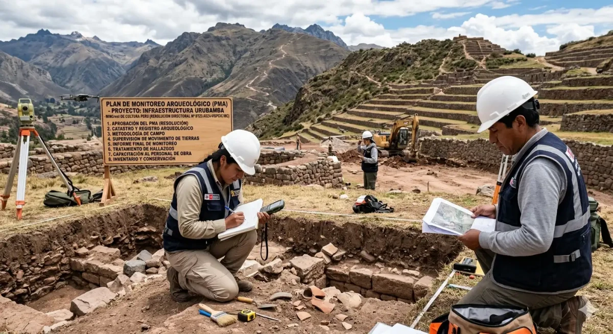Requisitos para un Plan de Monitoreo Arqueológico en Perú (Guía completa)